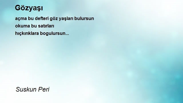 Suskun Peri