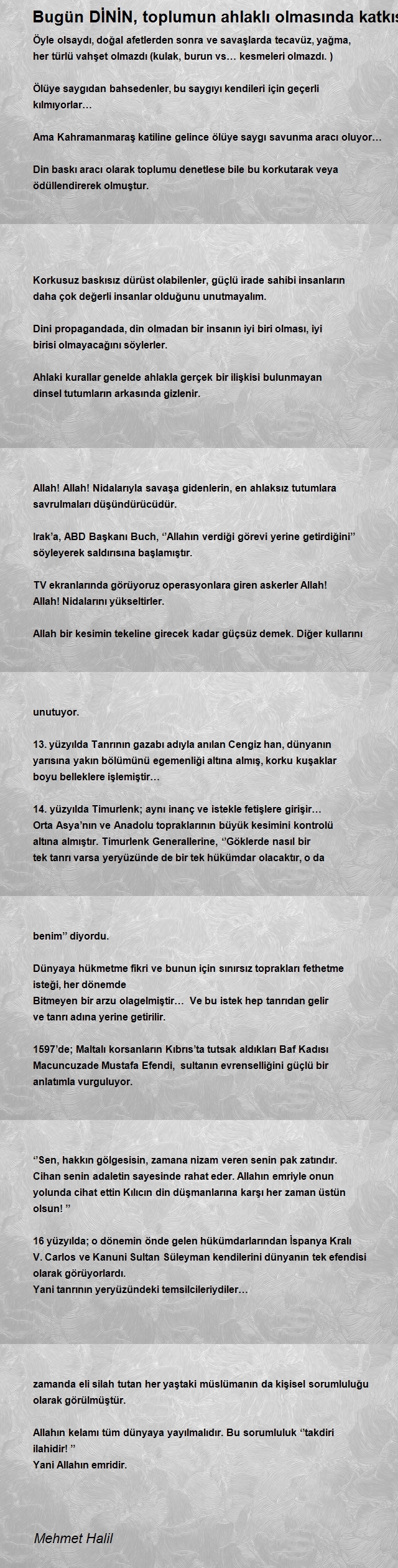 Mehmet Halil