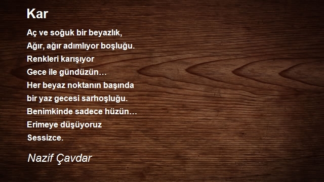 Nazif Çavdar