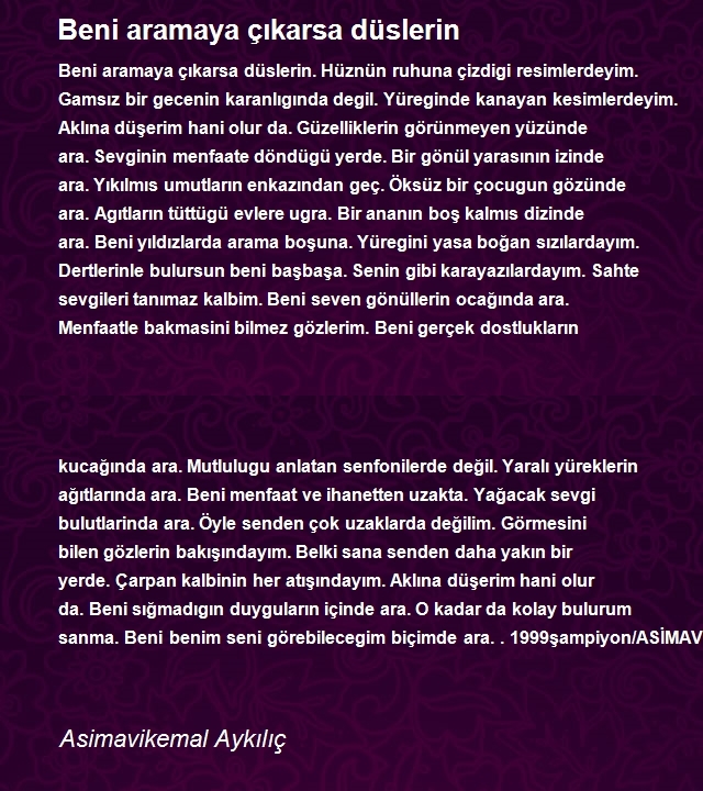 Asimavikemal Aykılıç