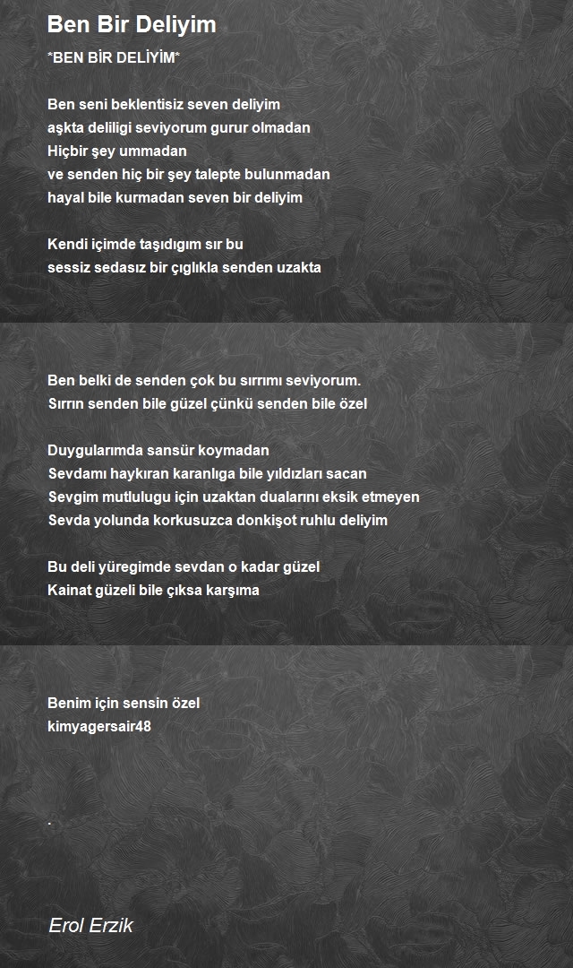 Erol Erzik