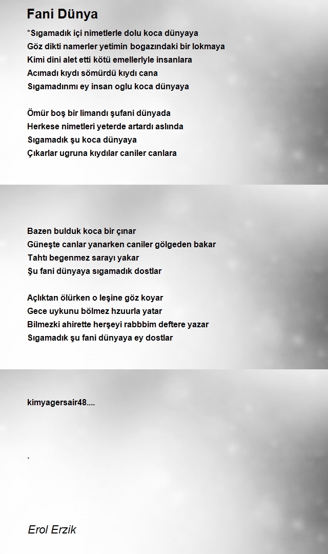 Erol Erzik