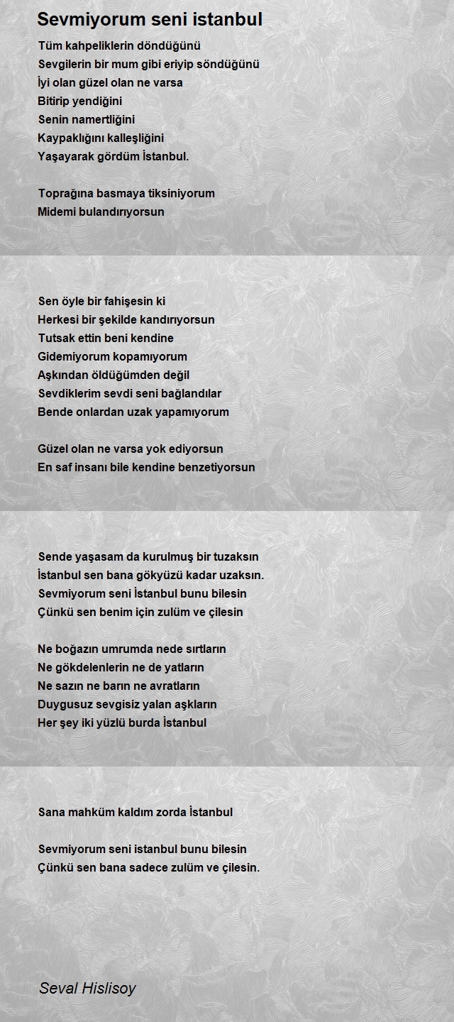 Seval Hislisoy