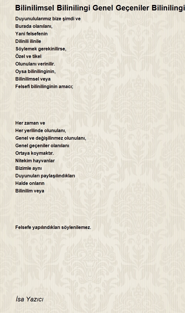 İsa Yazıcı