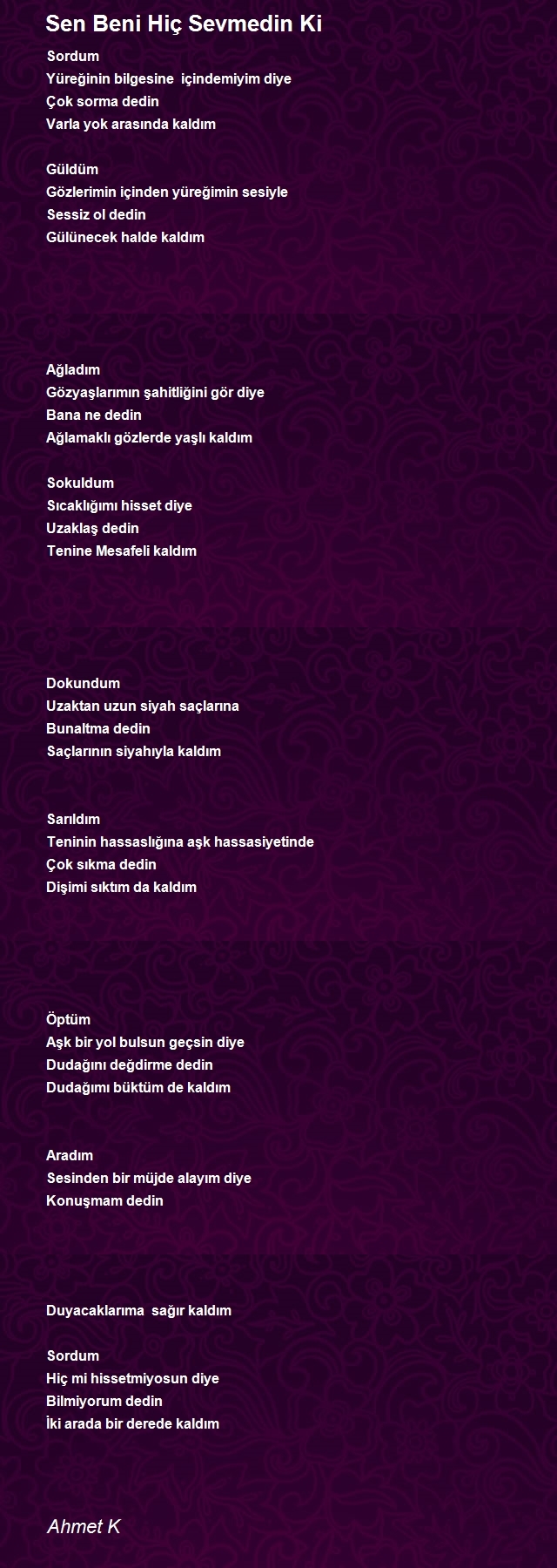 Ahmet K