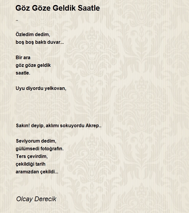 Olcay Derecik