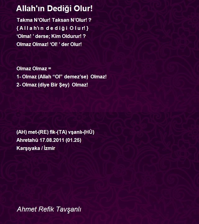 Ahmet Refik Tavşanlı