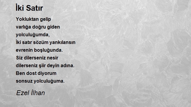 Ezel İlhan