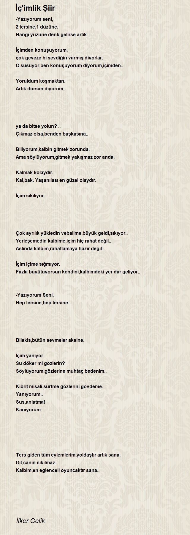 İlker Gelik