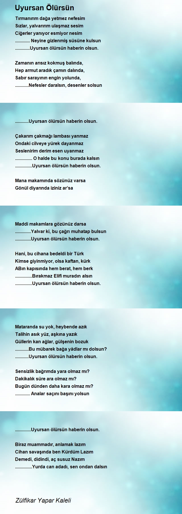 Zülfikar Yapar Kaleli