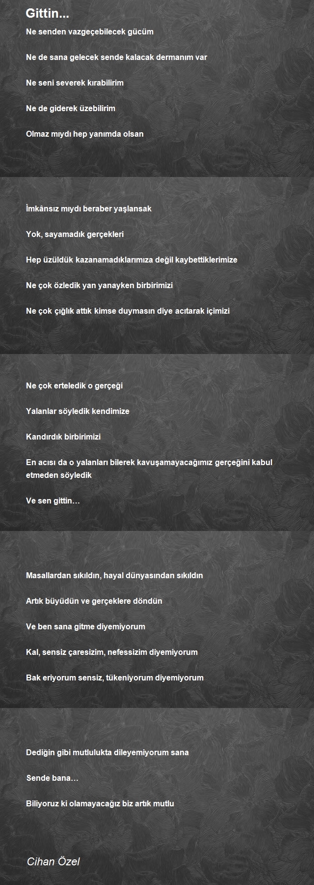 Cihan Özel