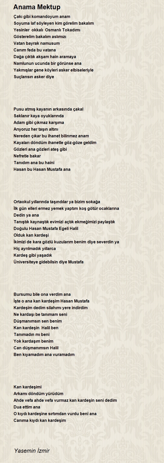 Yasemin İzmir