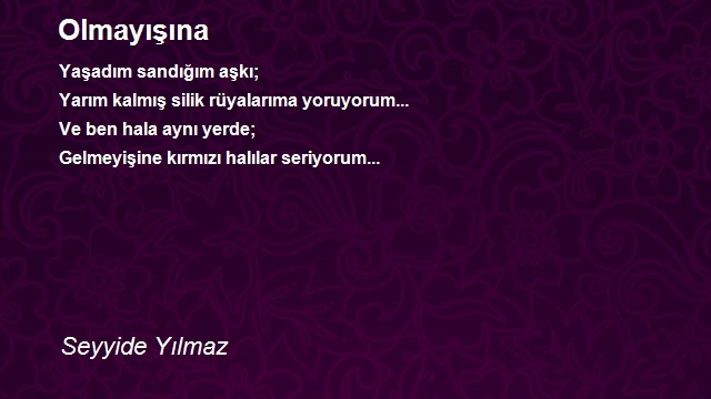 Seyyide Yılmaz