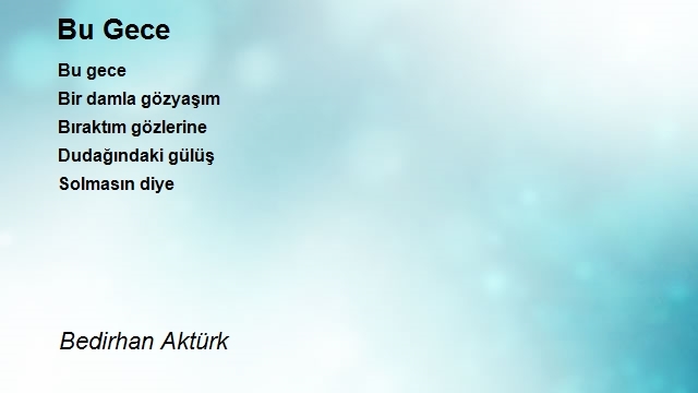 Bedirhan Aktürk