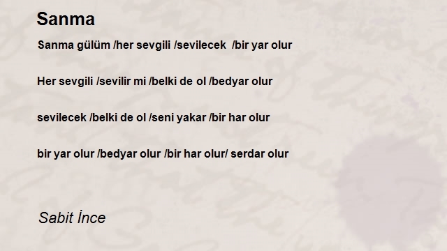 Sabit İnce