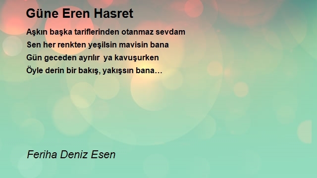Feriha Deniz Esen