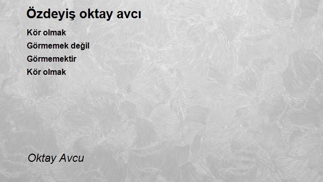 Oktay Avcu