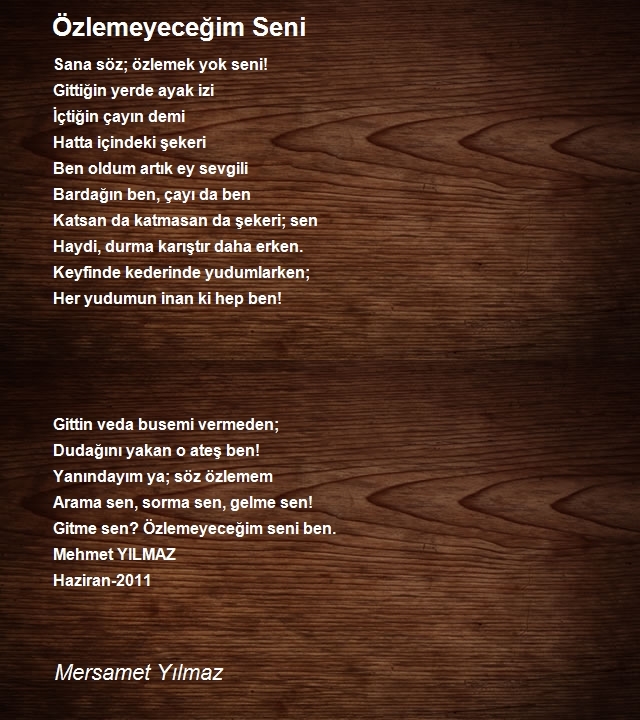 Mersamet Yılmaz