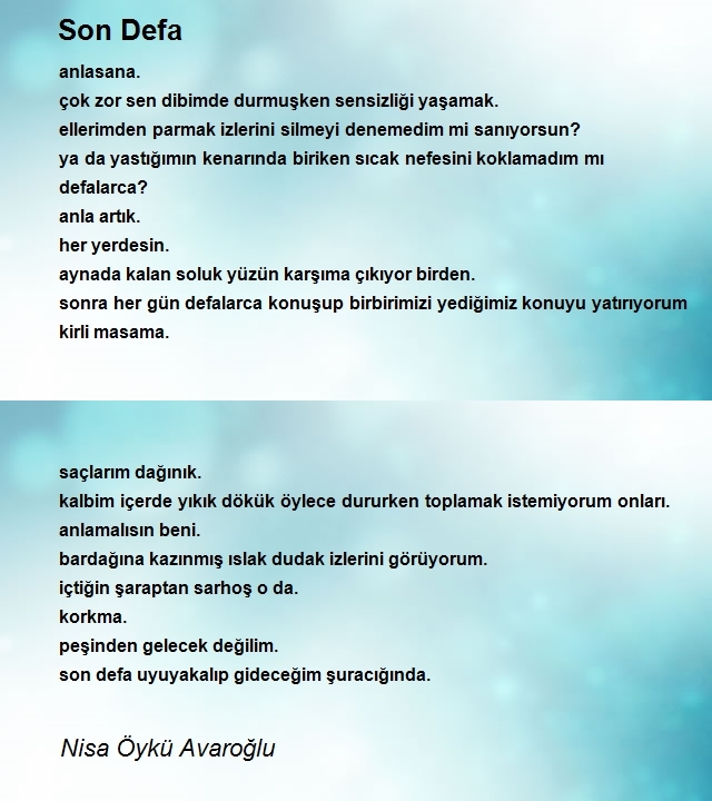 Nisa Öykü Avaroğlu