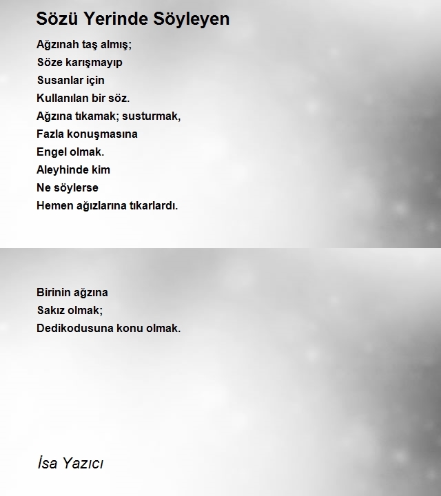 İsa Yazıcı