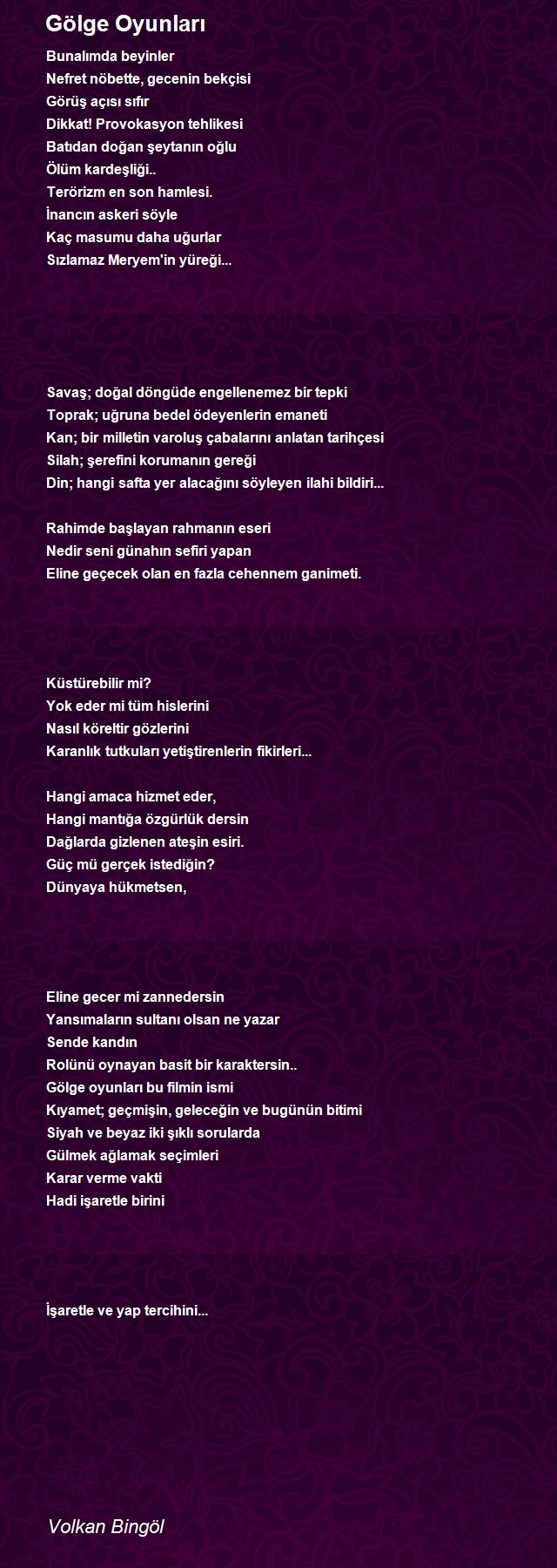 Volkan Bingöl