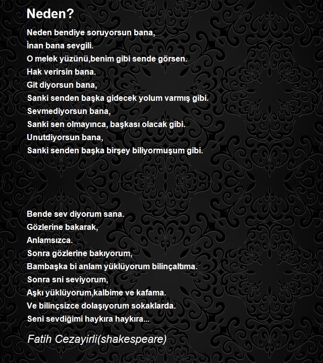 Fatih Cezayirli(shakespeare)