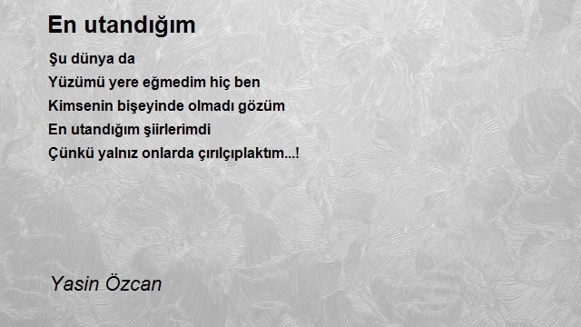 Yasin Özcan