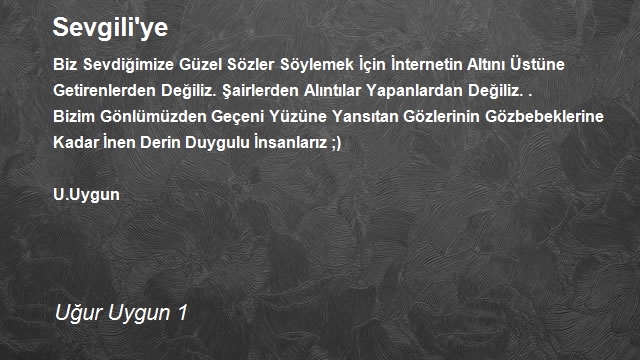 Uğur Uygun 1