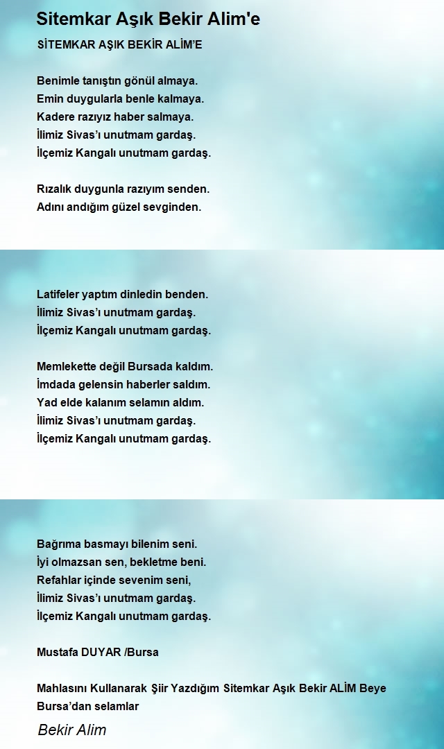 Bekir Alim