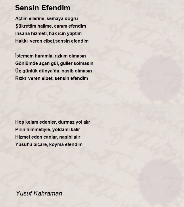 Yusuf Kahraman