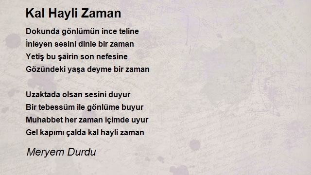 Meryem Durdu