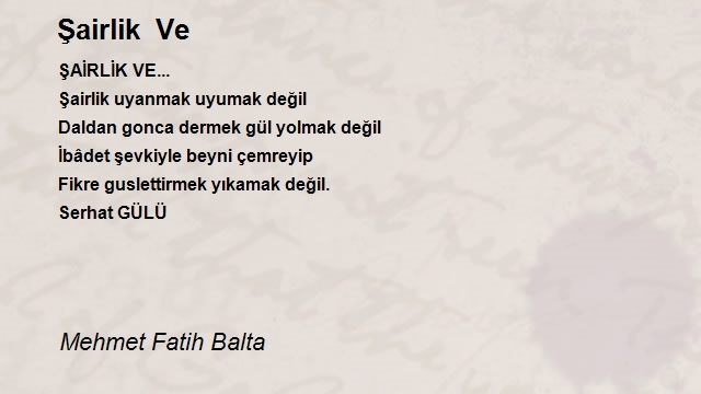 Mehmet Fatih Balta