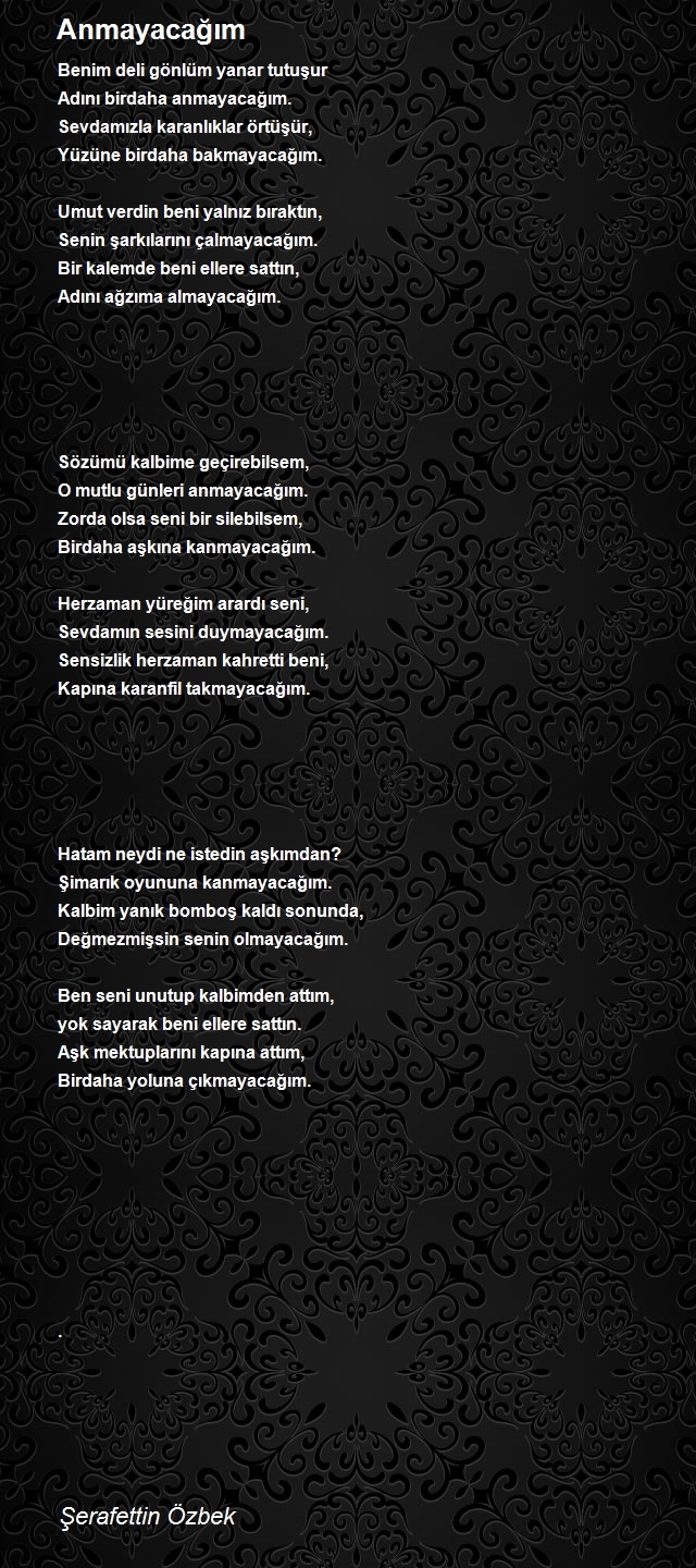 Şerafettin Özbek
