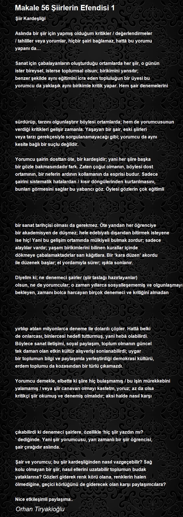 Orhan Tiryakioğlu
