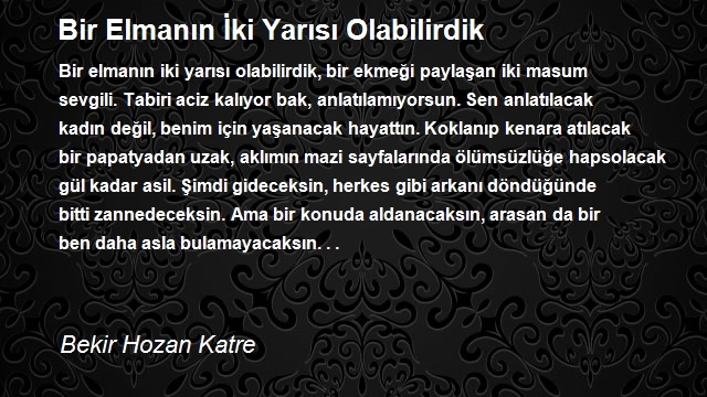 Bekir Hozan Katre
