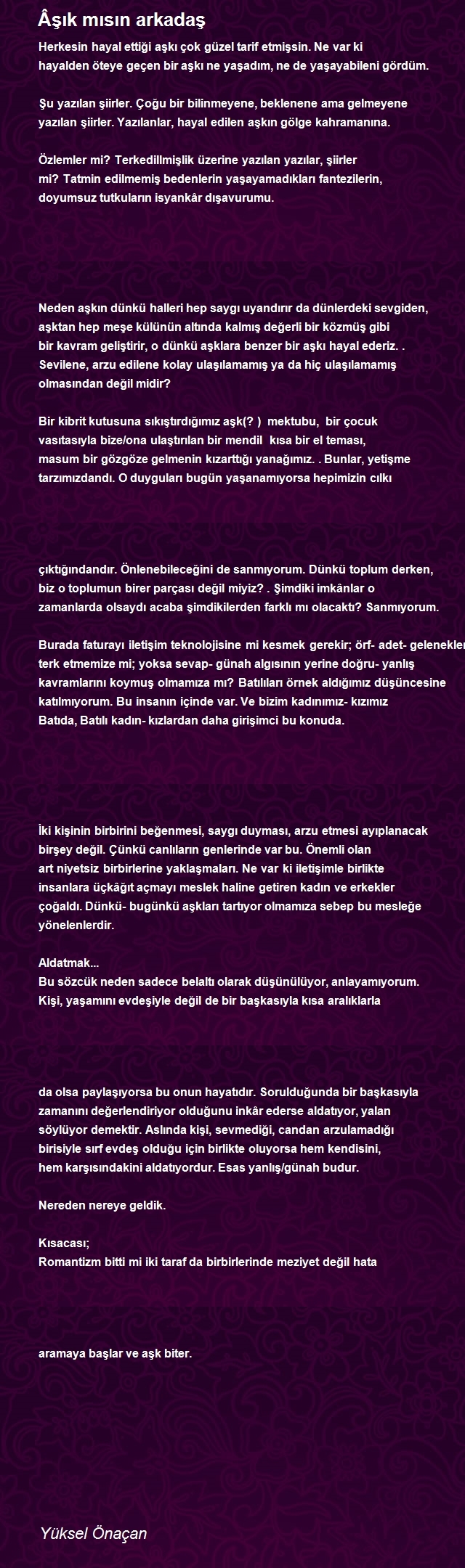 Yüksel Önaçan