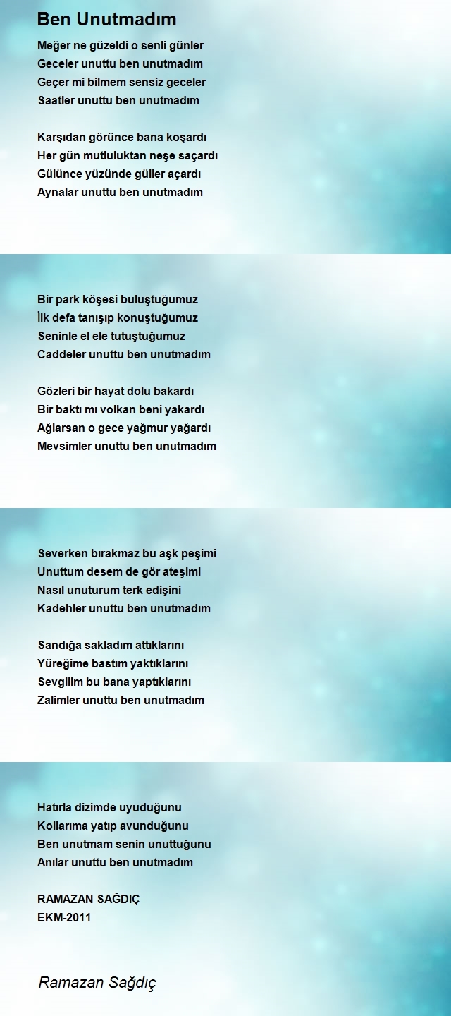 Ramazan Sağdıç