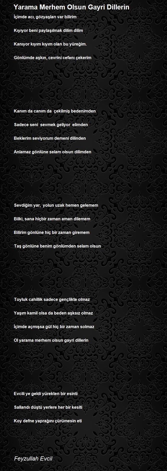 Feyzullah Evcil