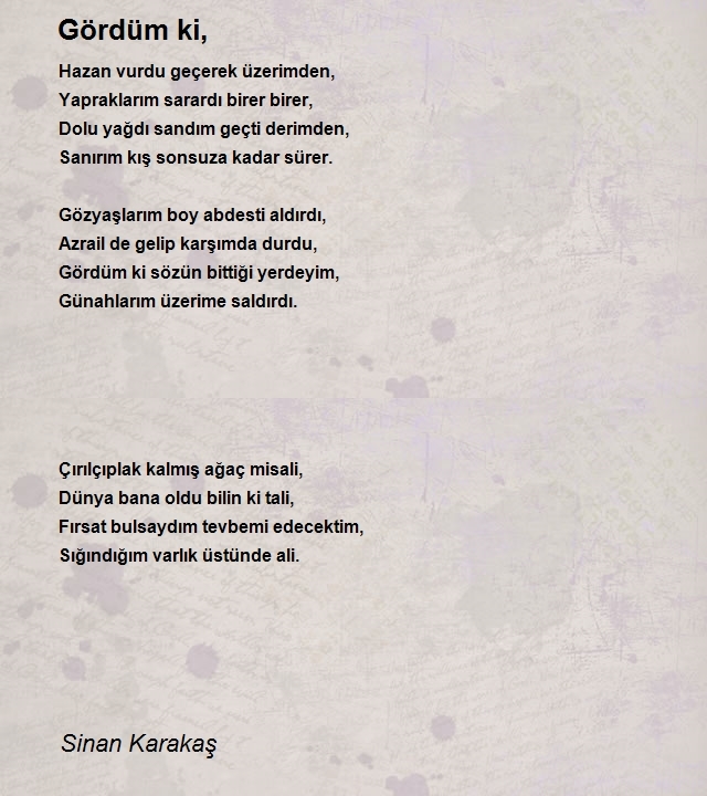Sinan Karakaş