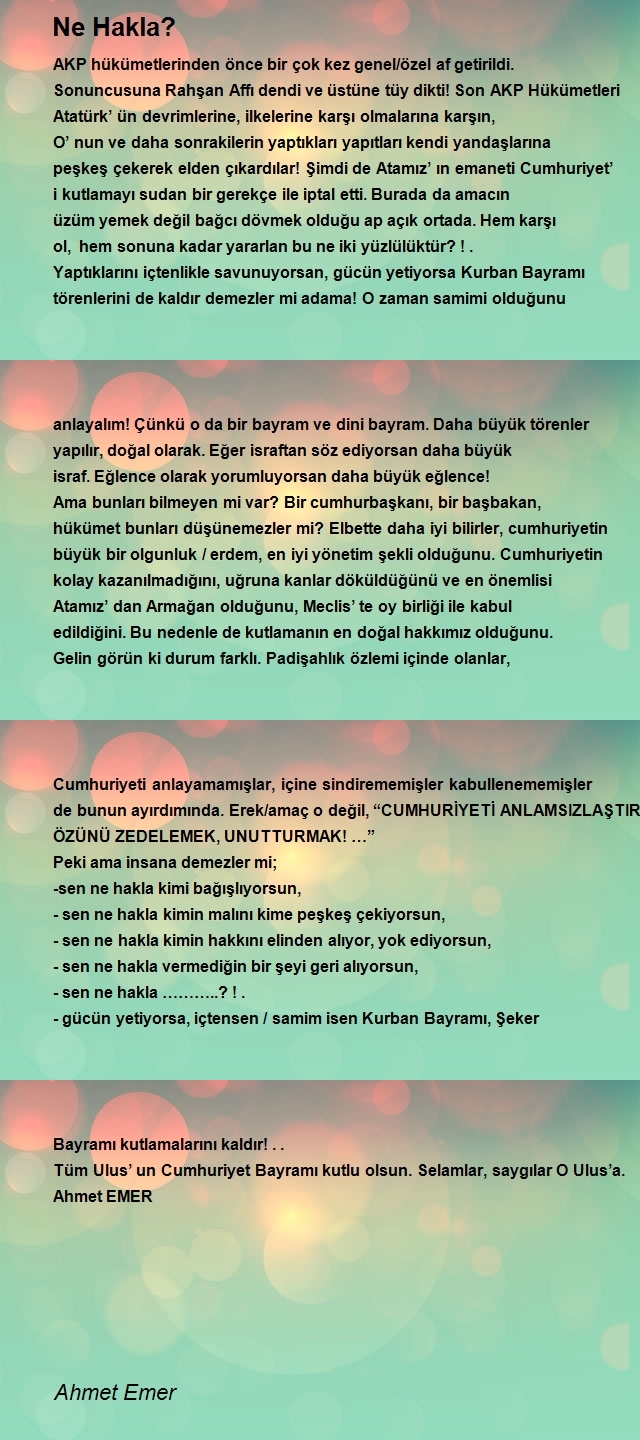 Ahmet Emer