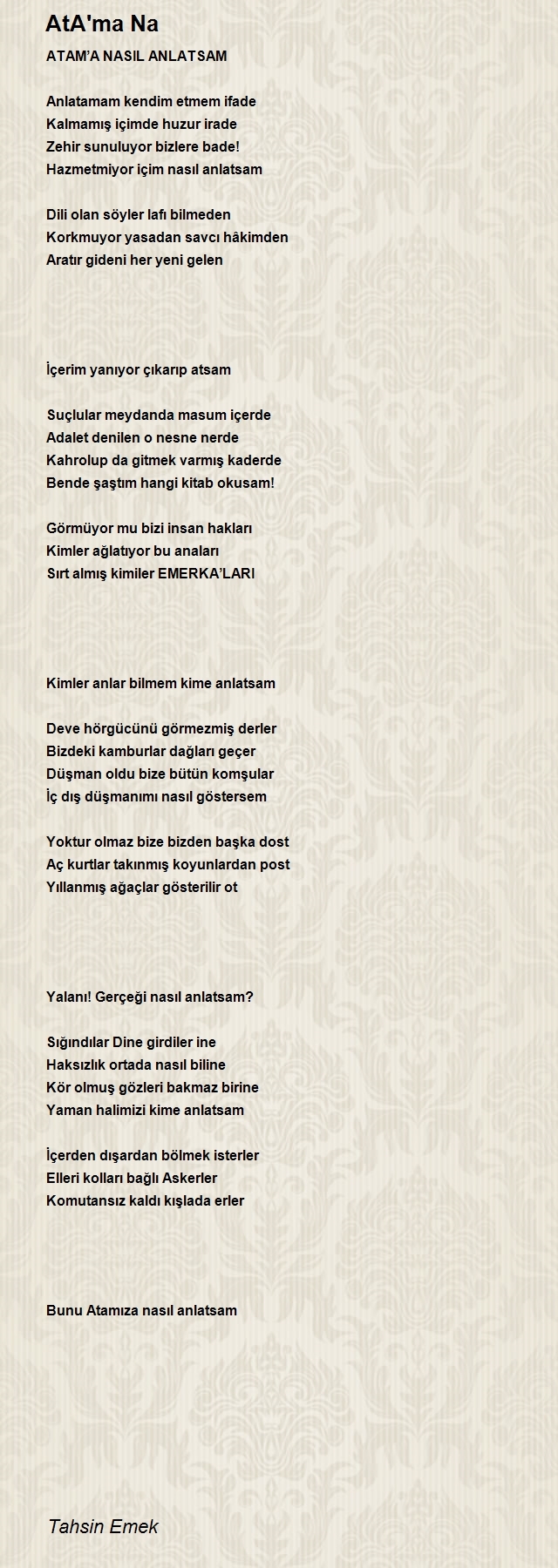 Tahsin Emek