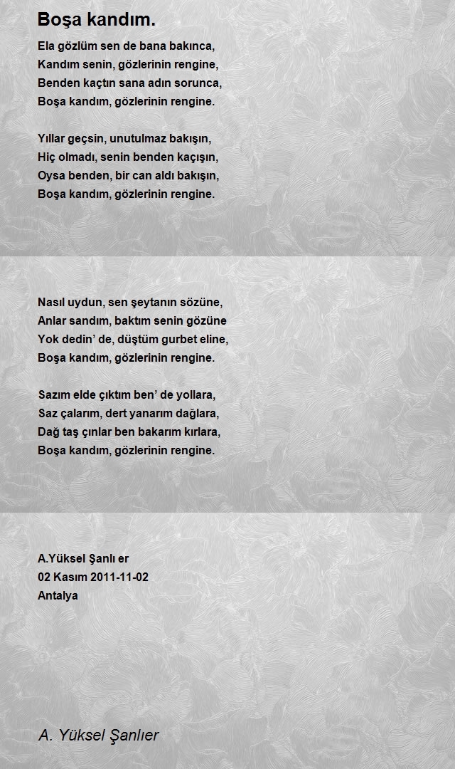 A. Yüksel Şanlıer