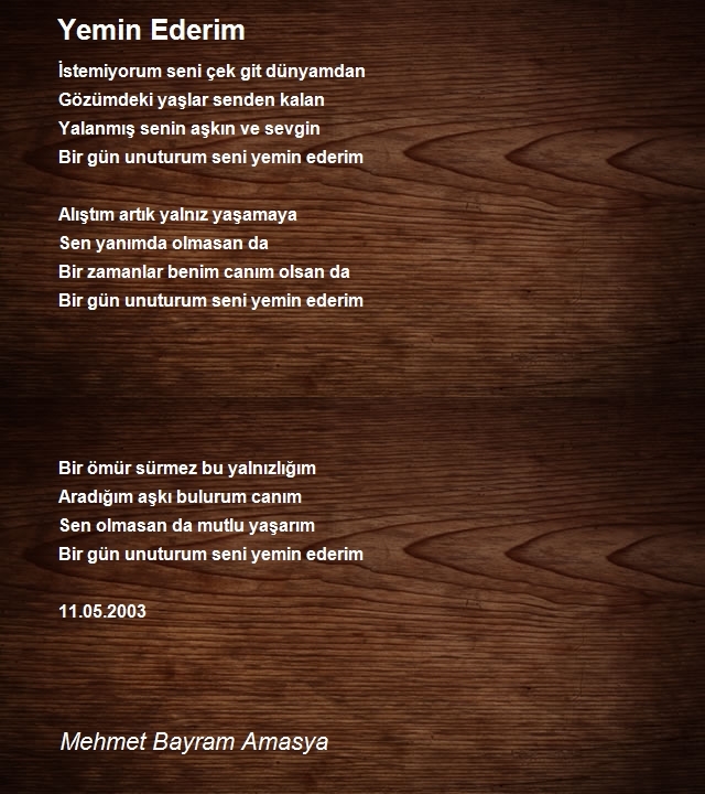 Mehmet Bayram Amasya