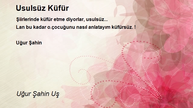 Uğur Şahin Uş