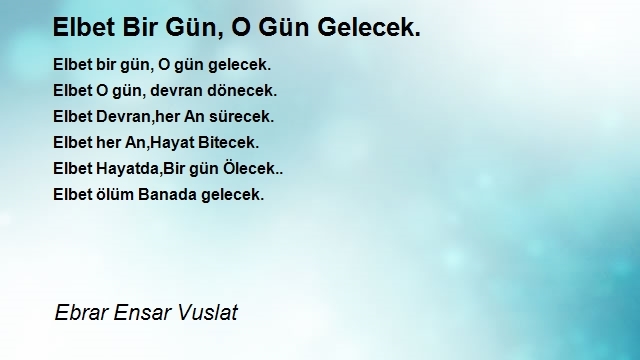 Ebrar Ensar Vuslat