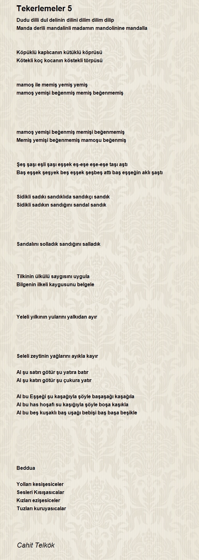 Cahit Telkök