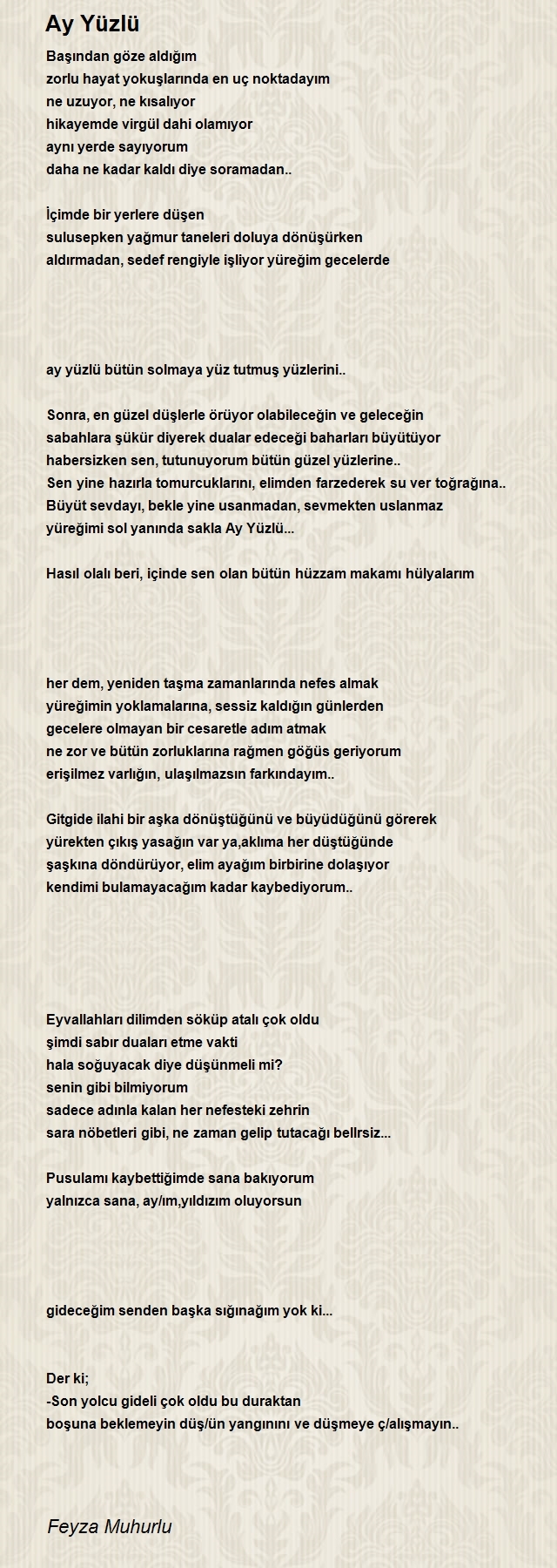 Feyza Muhurlu