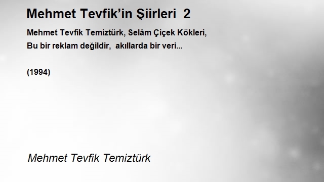 Mehmet Tevfik Temiztürk