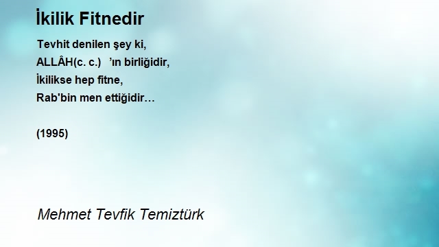 Mehmet Tevfik Temiztürk