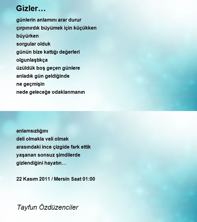 Tayfun Özdüzenciler